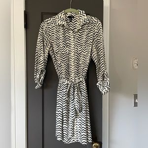 Tie Waist Shirt Dress by Aqua (Bloomingdale’s)